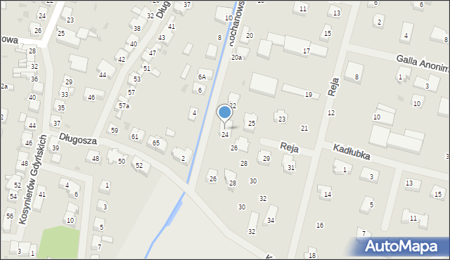 Police, Reja Mikołaja, 24, mapa Police
