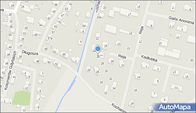 Police, Reja Mikołaja, 26, mapa Police