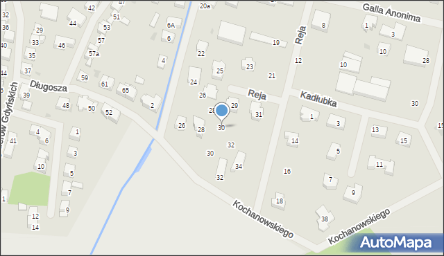 Police, Reja Mikołaja, 30, mapa Police