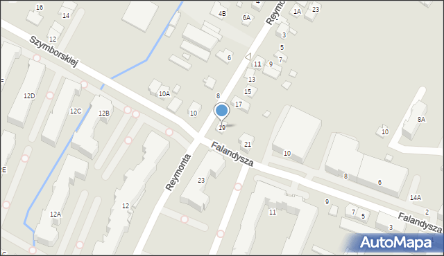 Radzymin, Reymonta Władysława, 19, mapa Radzymin