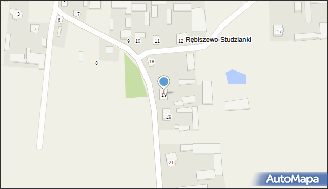 Rębiszewo-Studzianki, Rębiszewo-Studzianki, 19, mapa Rębiszewo-Studzianki