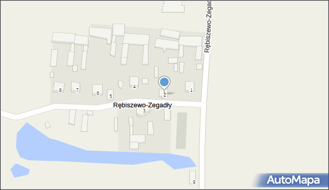 Rębiszewo-Zegadły, Rębiszewo-Zegadły, 2, mapa Rębiszewo-Zegadły