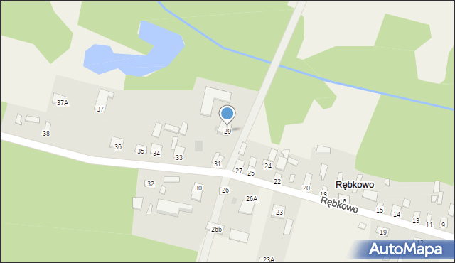 Rębkowo, Rębkowo, 29, mapa Rębkowo