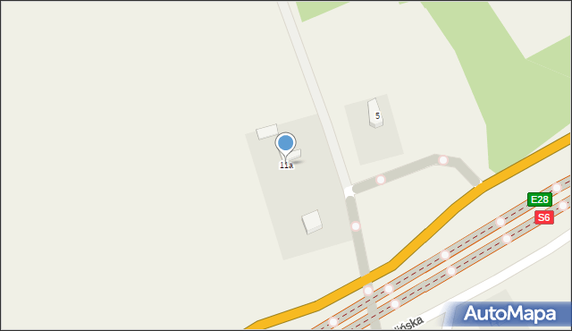 Reblinko, Reblinko, 11a, mapa Reblinko