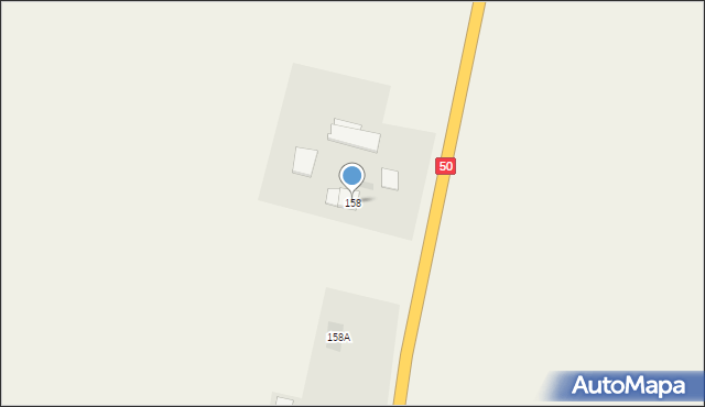 Rębowo, Rębowo, 158, mapa Rębowo