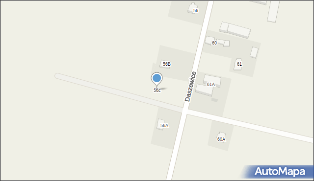 Rębowola, Rębowola, 56c, mapa Rębowola