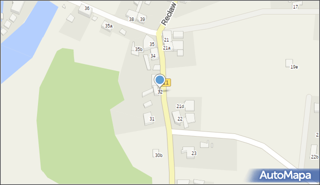 Recław, Recław, 32, mapa Recław