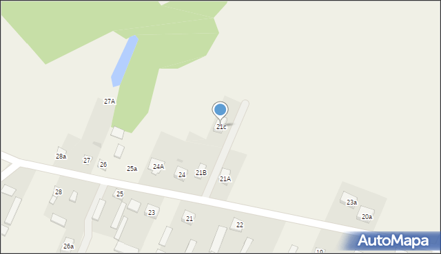 Ręczaje Polskie, Ręczaje Polskie, 21c, mapa Ręczaje Polskie