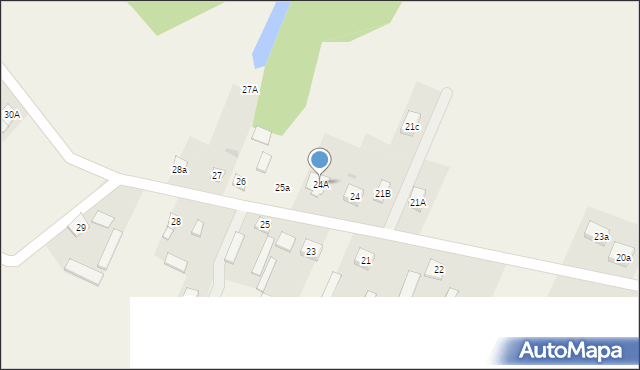 Ręczaje Polskie, Ręczaje Polskie, 24A, mapa Ręczaje Polskie