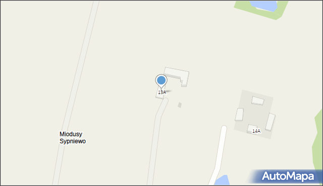 Reczewo, Reczewo, 13A, mapa Reczewo