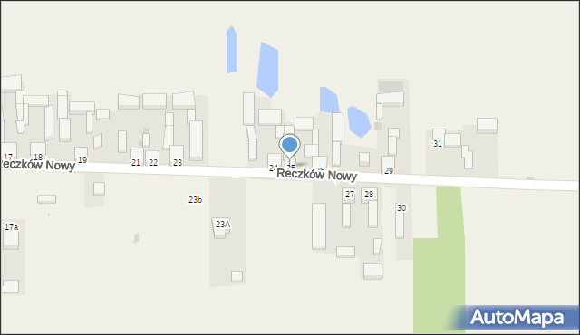 Reczków Nowy, Reczków Nowy, 25, mapa Reczków Nowy