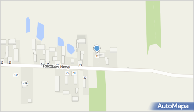 Reczków Nowy, Reczków Nowy, 31, mapa Reczków Nowy