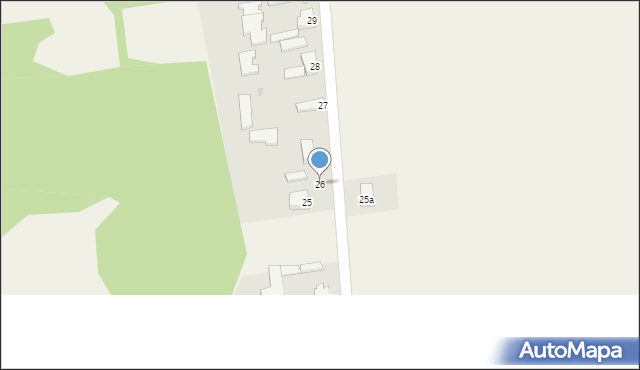 Reczyce, Reczyce, 26, mapa Reczyce
