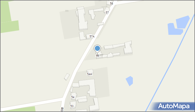 Reczyce, Reczyce, 55, mapa Reczyce