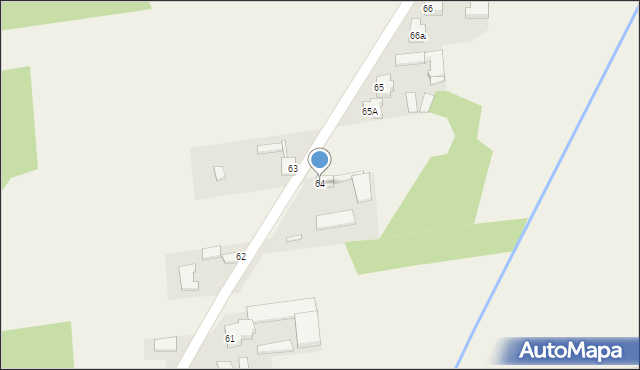 Reczyce, Reczyce, 64, mapa Reczyce