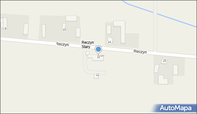 Reczyn, Reczyn, 11, mapa Reczyn