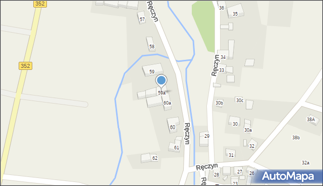 Ręczyn, Ręczyn, 59a, mapa Ręczyn