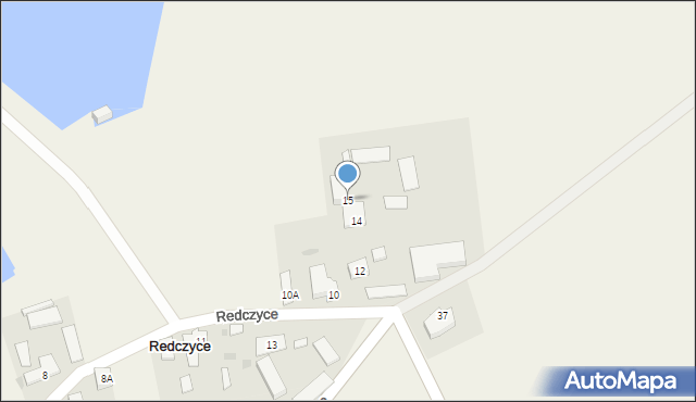 Redczyce, Redczyce, 15, mapa Redczyce