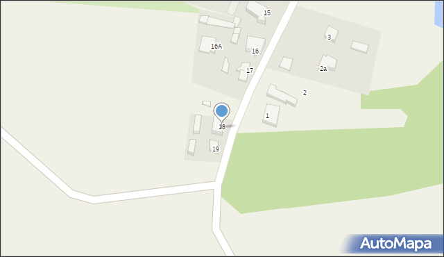 Redęcin, Redęcin, 18a, mapa Redęcin