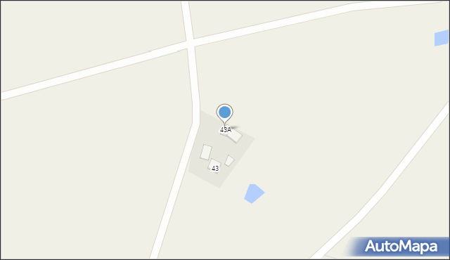 Redecz Krukowy, Redecz Krukowy, 43A, mapa Redecz Krukowy