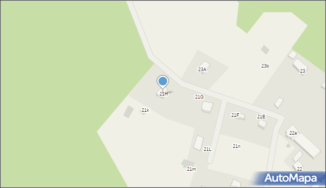 Redkowice, Redkowice, 21H, mapa Redkowice