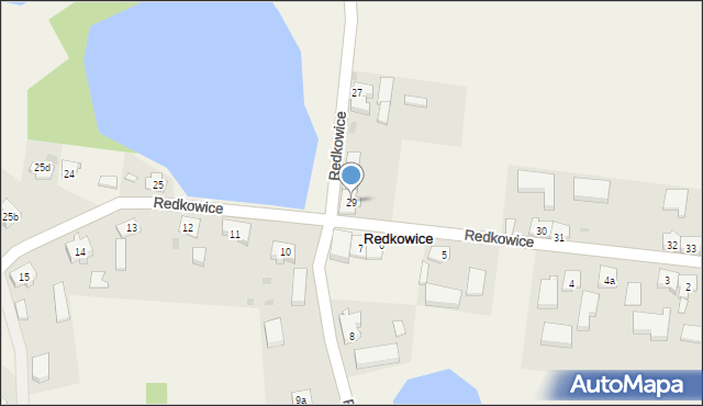 Redkowice, Redkowice, 29, mapa Redkowice