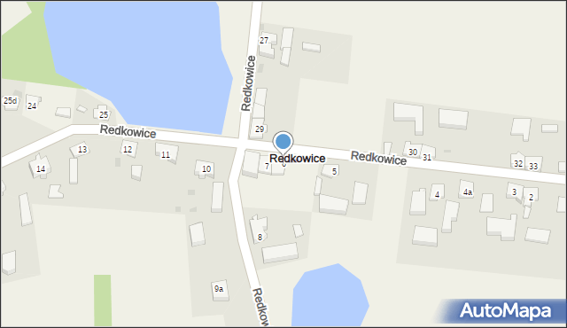 Redkowice, Redkowice, 6, mapa Redkowice