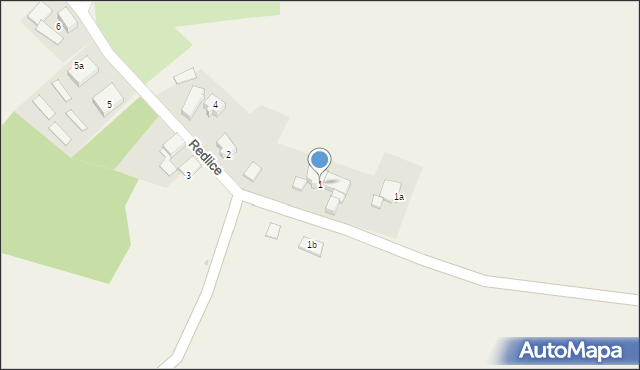 Redlice, Redlice, 1, mapa Redlice