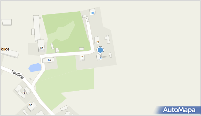Redlice, Redlice, 8, mapa Redlice