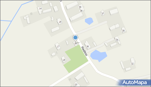 Redlino, Redlino, 18, mapa Redlino