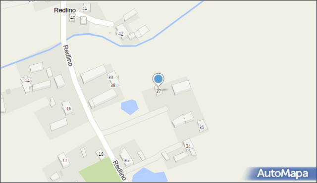 Redlino, Redlino, 37, mapa Redlino