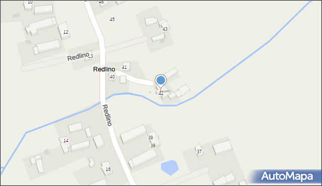Redlino, Redlino, 42, mapa Redlino