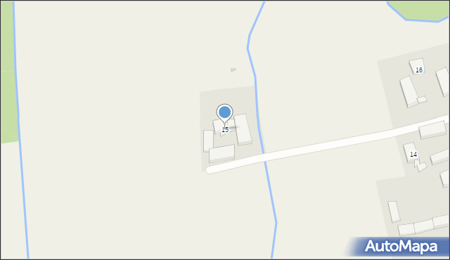 Redostowo, Redostowo, 15, mapa Redostowo