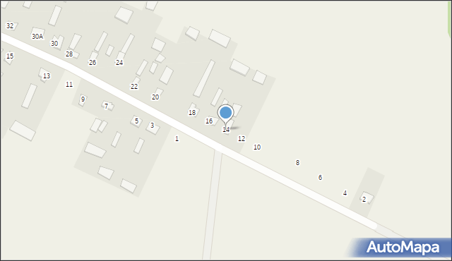Reduty, Reduty, 14, mapa Reduty