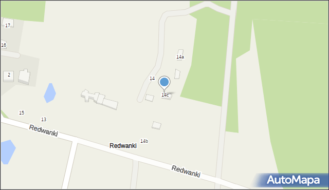 Redwanki, Redwanki, 14c, mapa Redwanki