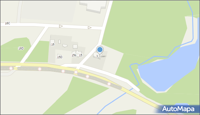 Redzikowo, Redzikowo, 3a, mapa Redzikowo