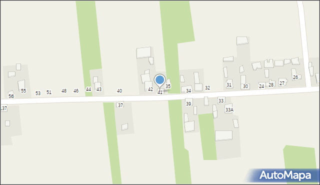 Rędziny, Rędziny, 41, mapa Rędziny