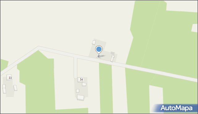 Rędziny, Rędziny, 60, mapa Rędziny