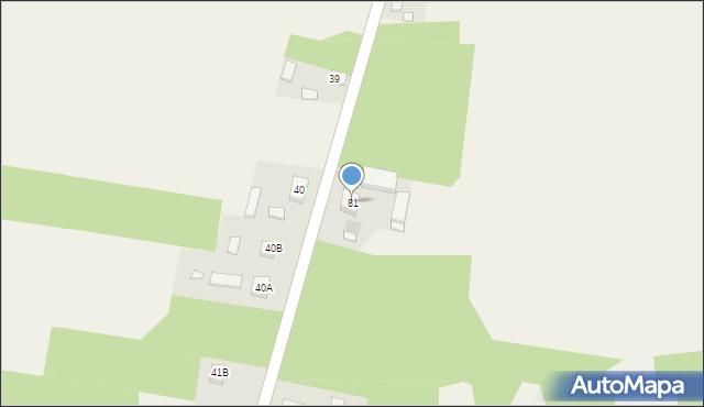 Rędziny, Rędziny, 81, mapa Rędziny