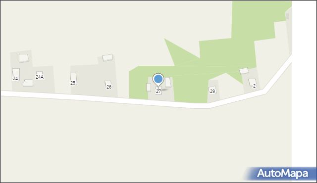 Rędziny-Borek, Rędziny-Borek, 27, mapa Rędziny-Borek