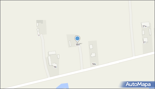 Regnów, Regnów, 56A, mapa Regnów