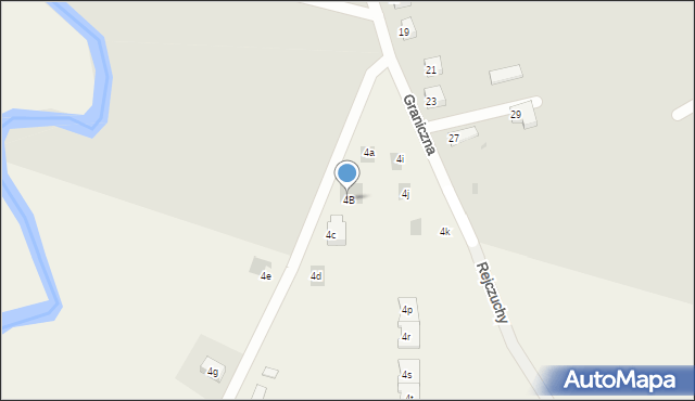 Rejczuchy, Rejczuchy, 4B, mapa Rejczuchy