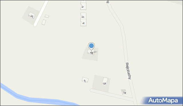 Rejczuchy, Rejczuchy, 5B, mapa Rejczuchy