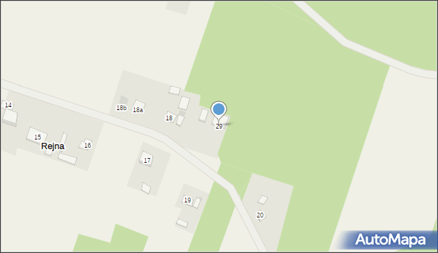 Rejna, Rejna, 29, mapa Rejna