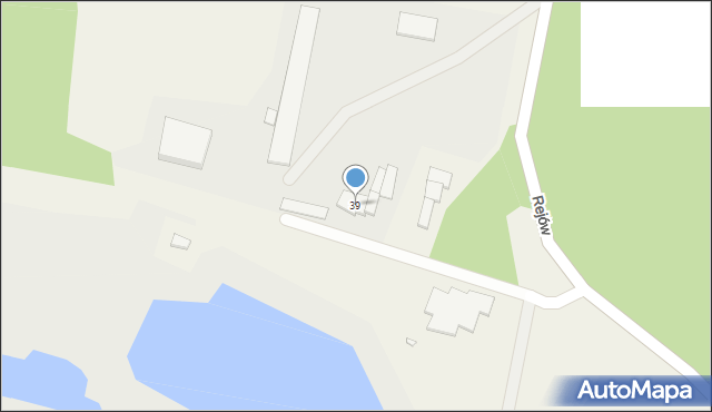 Rejów, Rejów, 39, mapa Rejów