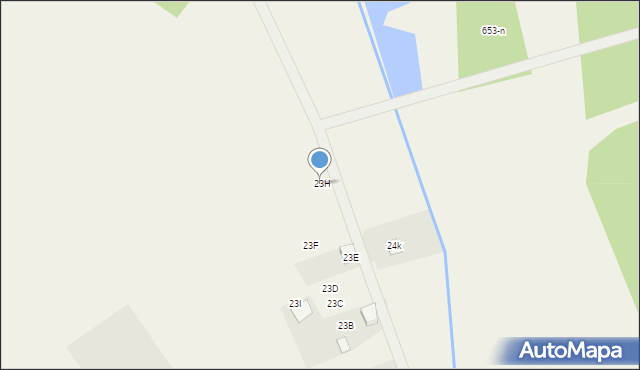 Rejowiec, Rejowiec, 23H, mapa Rejowiec
