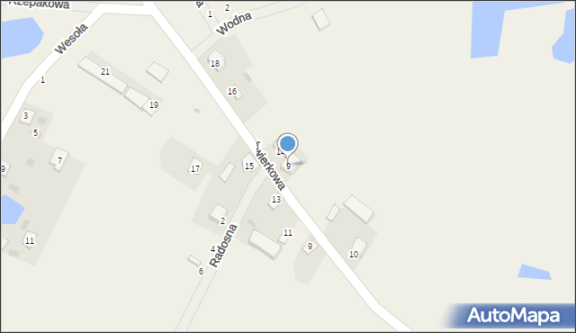 Rękawczyn, Rękawczyn, 9, mapa Rękawczyn