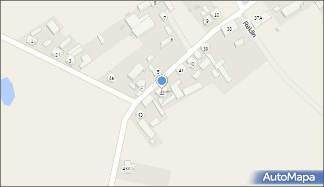 Reklin, Reklin, 42, mapa Reklin