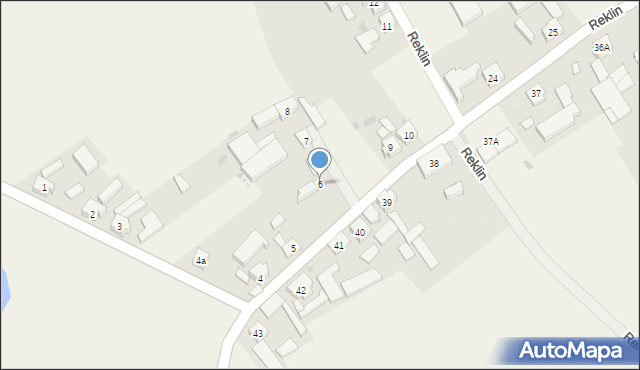 Reklin, Reklin, 6, mapa Reklin