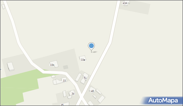 Reklinek, Reklinek, 33f, mapa Reklinek